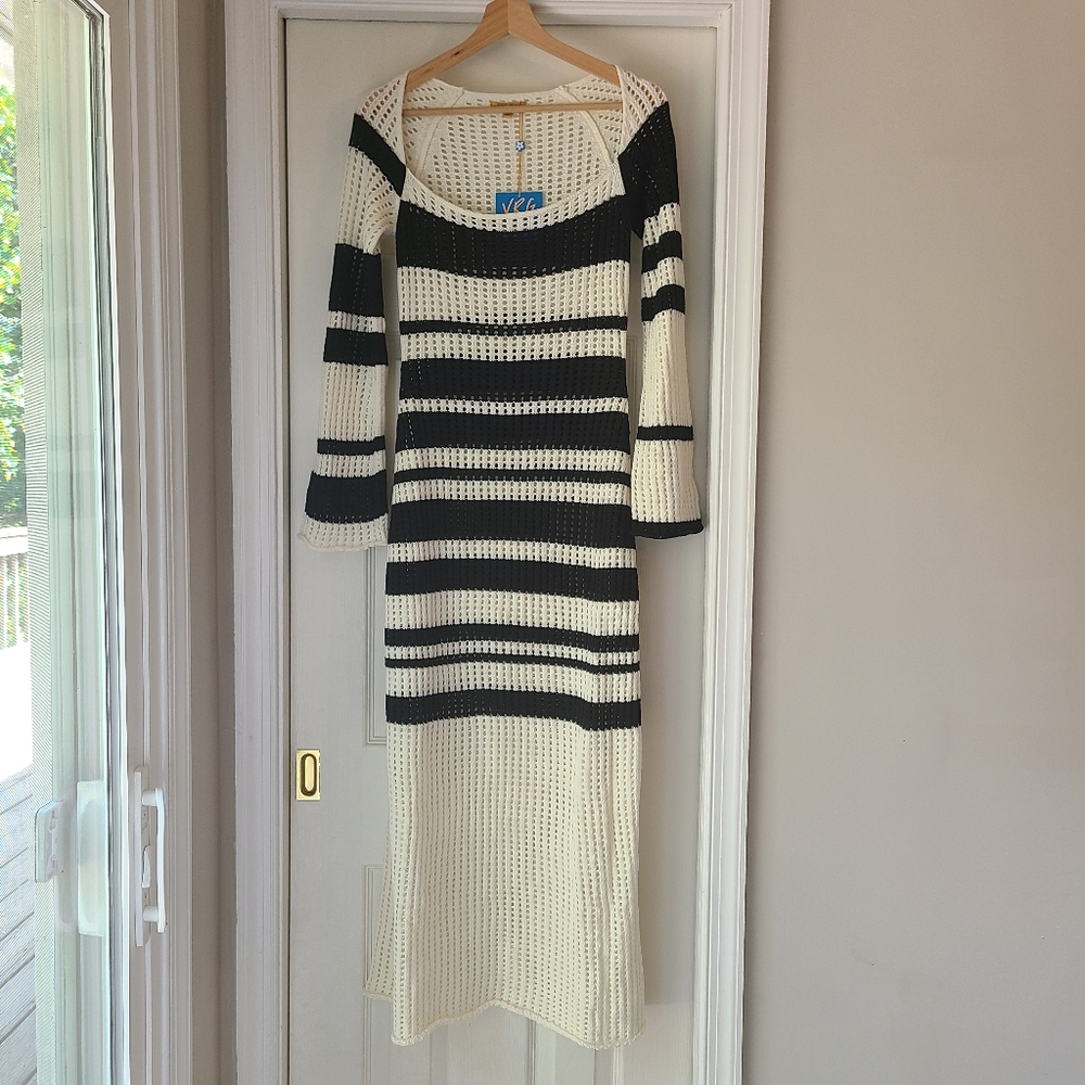 VRG GRL Crochet Dress